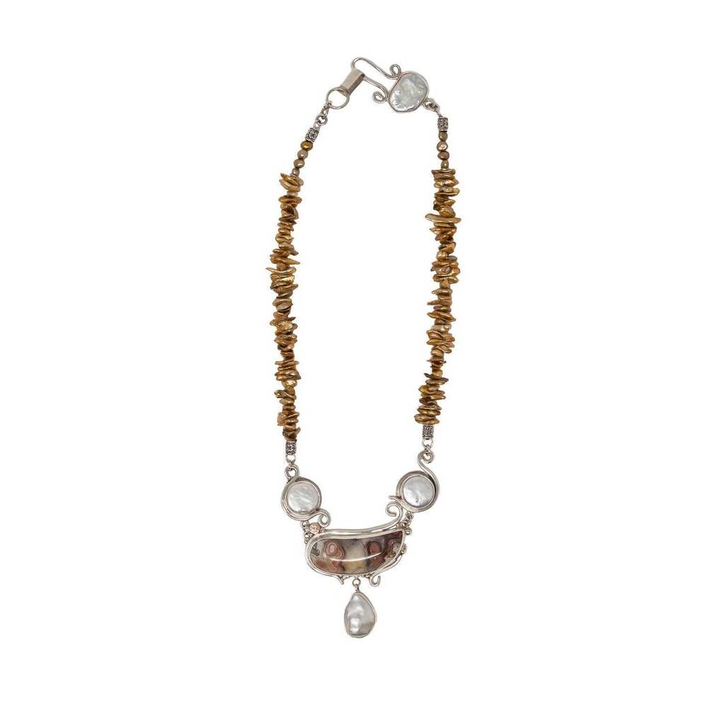 NEW REVE women's vintage necklace in one color